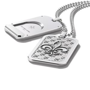 Le TAG T100 – Fleur de Lys Silver