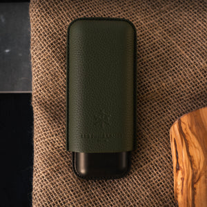 CIGAR CASE - DUO OD Green