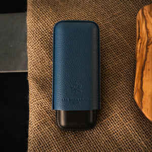 CIGAR CASE - DUO Blue