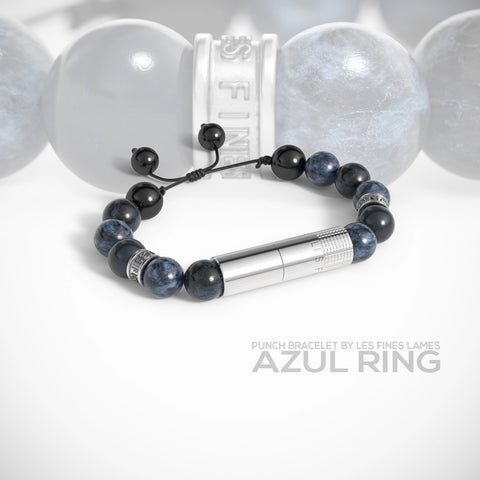 PUNCH BRACELET - Azul Ring