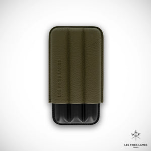 CIGAR CASE - TRIO OD Green