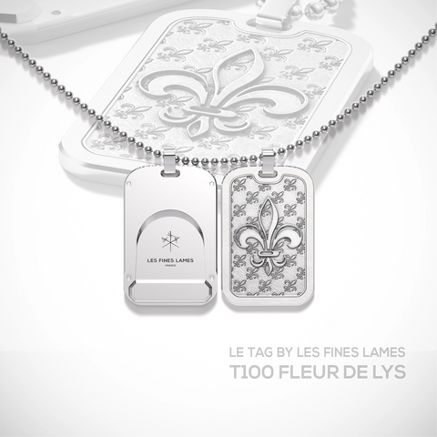 Le TAG T100 – Fleur de Lys Silver