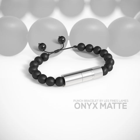 PUNCH BRACELET - Onyx Matte