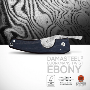 LE PETIT - Damasteel Bjorkmans Twist - Ebony