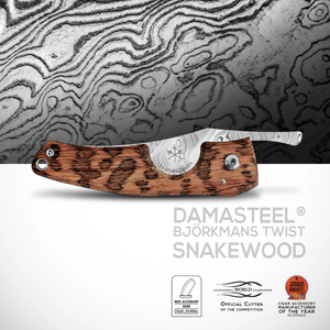 LE PETIT - Damasteel Bjorkmans Twist - Snakewood