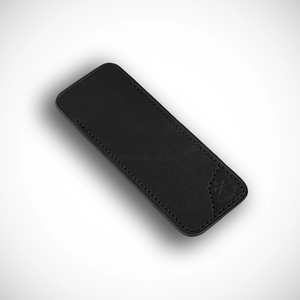 Etui cuir Noir pour couteau LES FINES LAMES