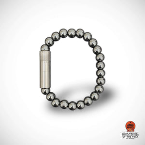 PUNCH BRACELET - Hematite