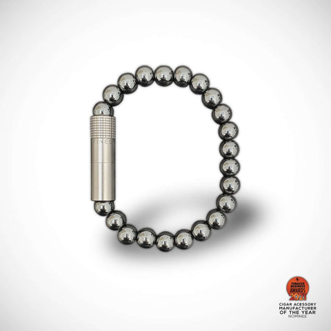 PUNCH BRACELET - Hématite