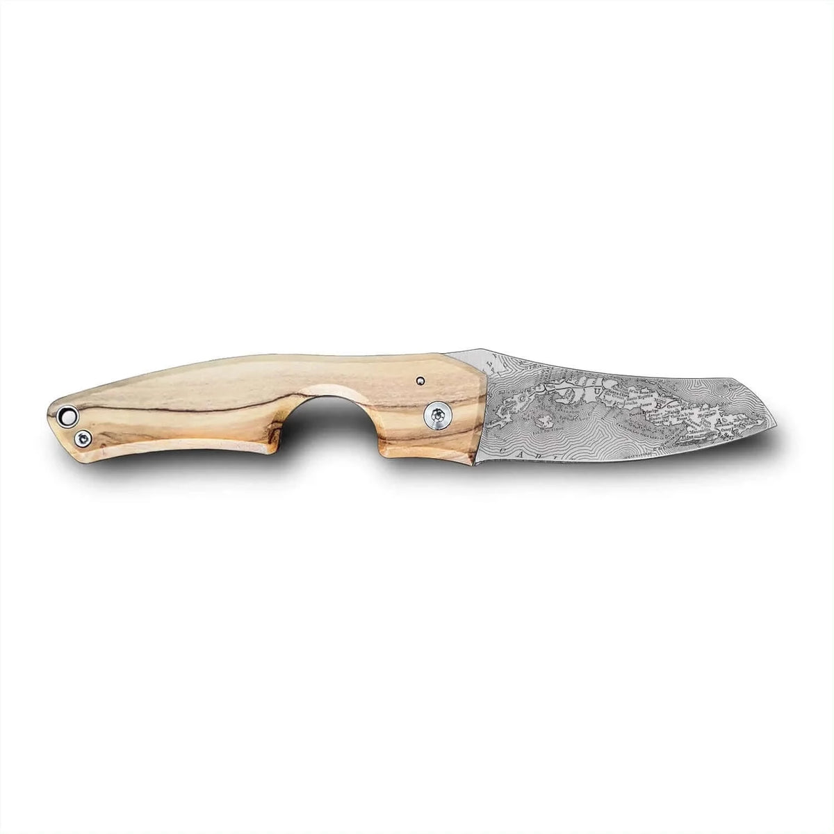 Les Fines Lames - Le petit Kingwood coltello tagliasigari con foderino